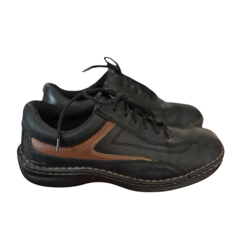 Skechers Mens Y2K Leather Lace Up Oxford Sneakers Size 9